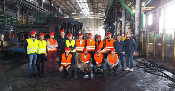 1 Retour sur image de l’équipe TBP chez le membre INTERMETAL